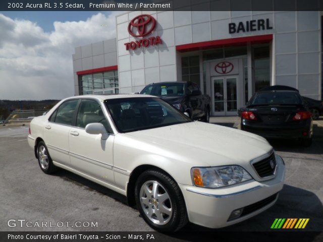 2002 Acura RL 3.5 Sedan in Premium White