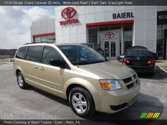 2010 Dodge Grand Caravan SE Hero in White Gold Pearl