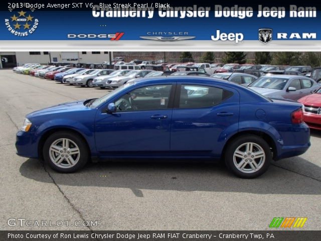 2013 Dodge Avenger SXT V6 in Blue Streak Pearl