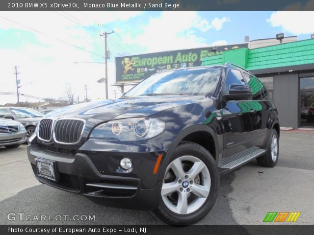 2010 BMW X5 xDrive30i in Monaco Blue Metallic