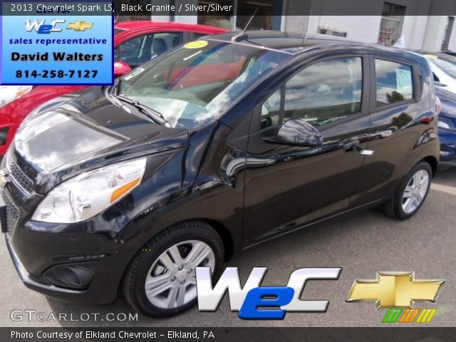 2013 Chevrolet Spark LS in Black Granite