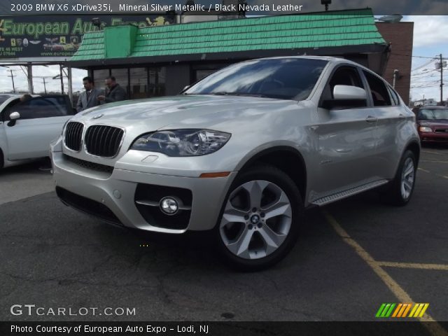 2009 BMW X6 xDrive35i in Mineral Silver Metallic