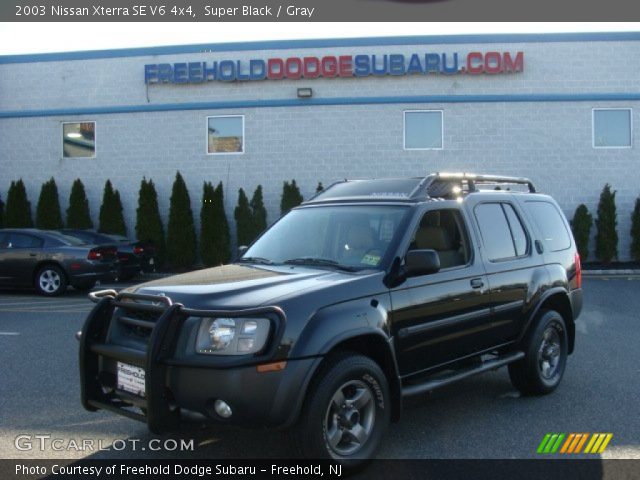 2003 Nissan Xterra SE V6 4x4 in Super Black