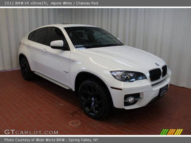 2011 BMW X6 xDrive35i in Alpine White