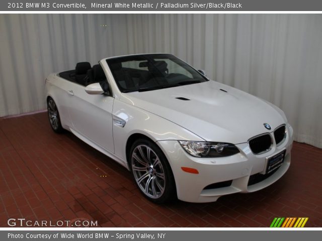 2012 BMW M3 Convertible in Mineral White Metallic