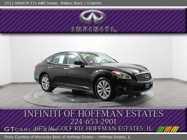 2011 Infiniti M 37x AWD Sedan in Malbec Black