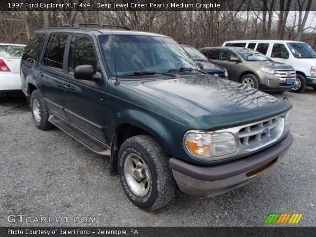 1997 Ford Explorer XLT 4x4 in Deep Jewel Green Pearl