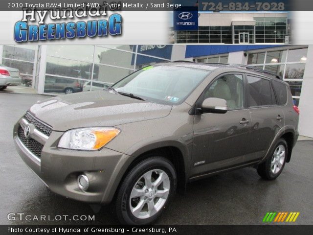 2010 Toyota RAV4 Limited 4WD in Pyrite Metallic