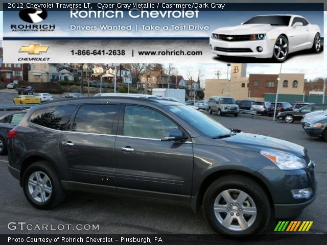 2012 Chevrolet Traverse LT in Cyber Gray Metallic