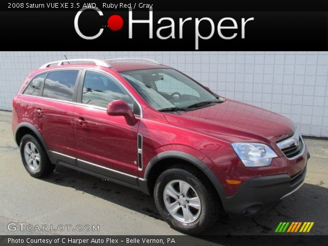 2008 Saturn VUE XE 3.5 AWD in Ruby Red