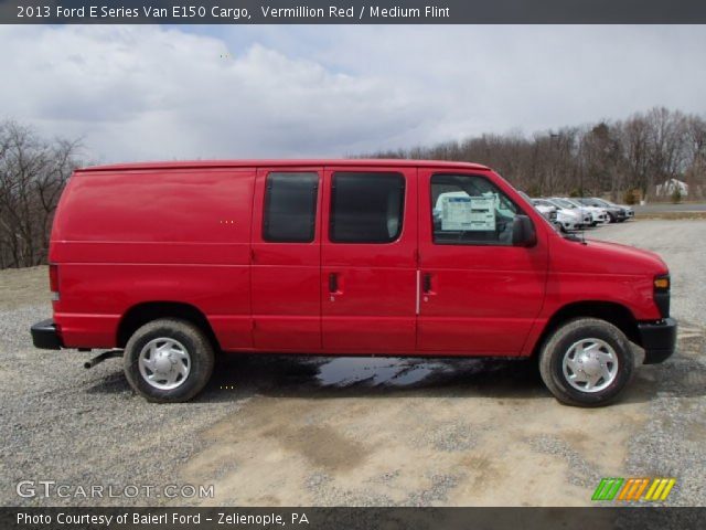 2013 Ford E Series Van E150 Cargo in Vermillion Red