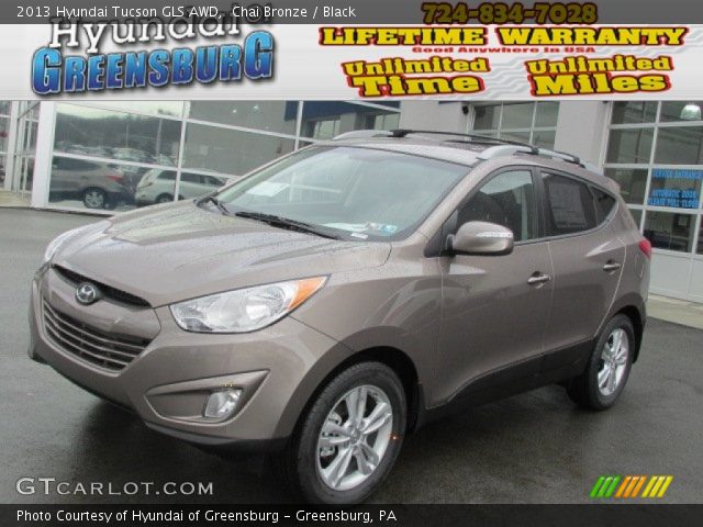 2013 Hyundai Tucson GLS AWD in Chai Bronze