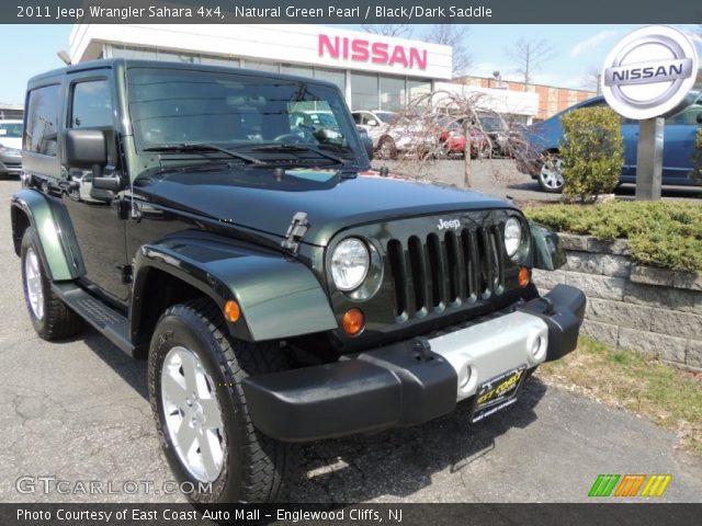 2011 Jeep Wrangler Sahara 4x4 in Natural Green Pearl