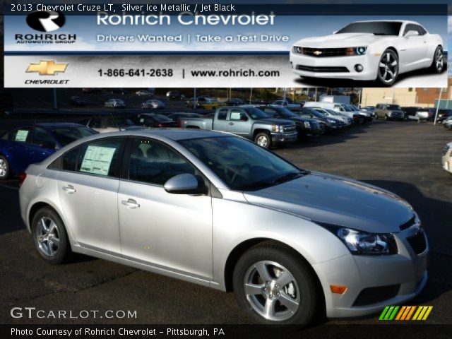 2013 Chevrolet Cruze LT in Silver Ice Metallic