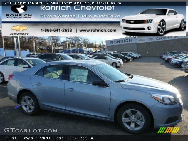 2013 Chevrolet Malibu LS in Silver Topaz Metallic