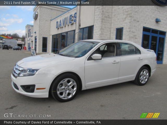 2011 Ford Fusion SE in White Suede