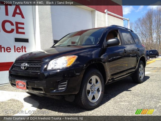 2010 Toyota RAV4 I4 4WD in Black