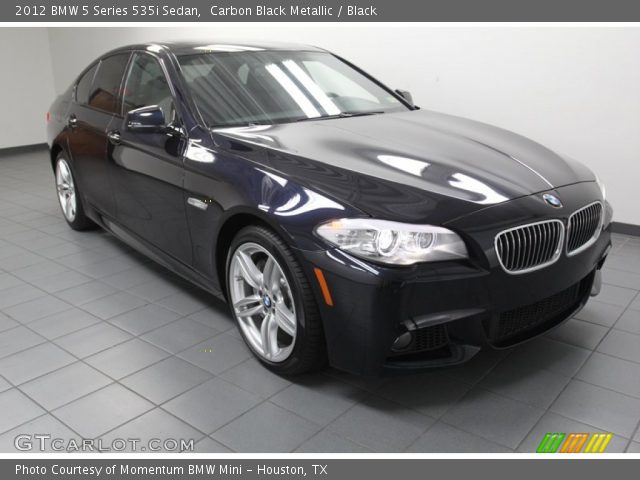 2012 BMW 5 Series 535i Sedan in Carbon Black Metallic