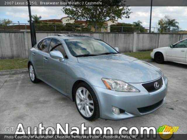 2007 Lexus IS 250 in Breakwater Blue Metallic