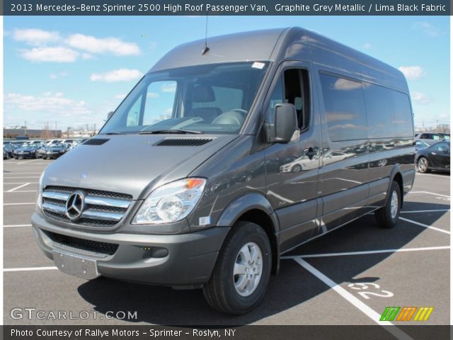 2013 Mercedes-Benz Sprinter 2500 High Roof Passenger Van in Graphite Grey Metallic