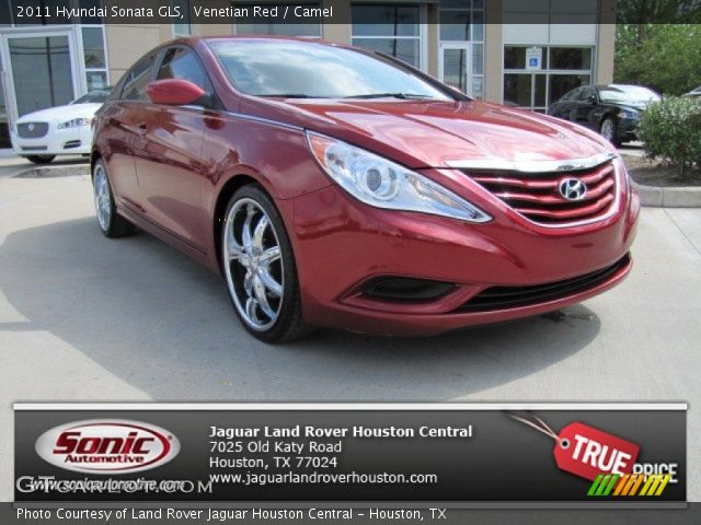 2011 Hyundai Sonata GLS in Venetian Red
