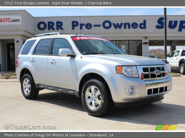 2012 Ford Escape Limited in Ingot Silver Metallic