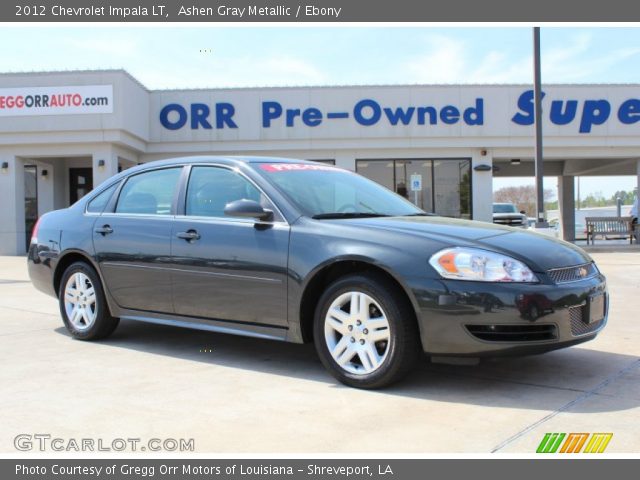 2012 Chevrolet Impala LT in Ashen Gray Metallic