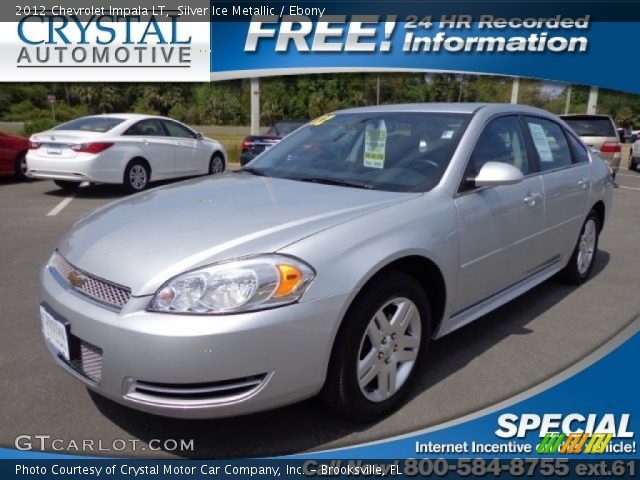 2012 Chevrolet Impala LT in Silver Ice Metallic