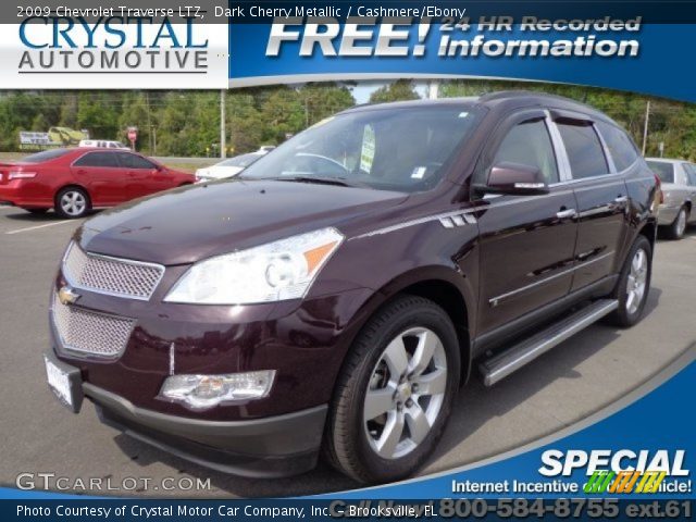 2009 Chevrolet Traverse LTZ in Dark Cherry Metallic