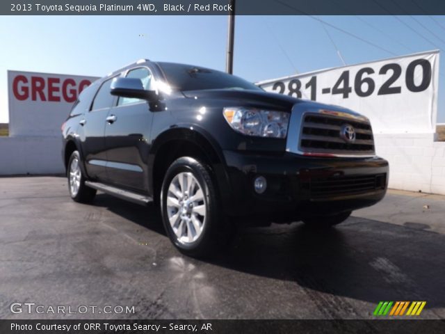 2013 Toyota Sequoia Platinum 4WD in Black