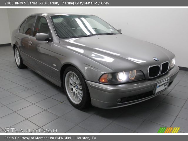 2003 BMW 5 Series 530i Sedan in Sterling Grey Metallic