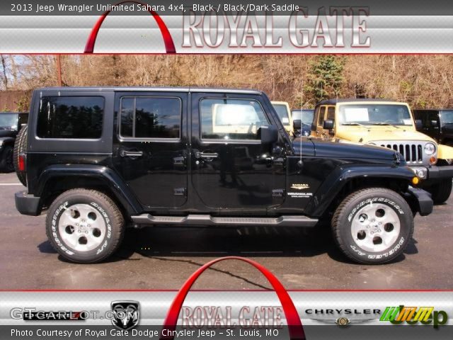 2013 Jeep Wrangler Unlimited Sahara 4x4 in Black