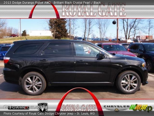 2013 Dodge Durango Rallye AWD in Brilliant Black Crystal Pearl