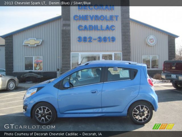 2013 Chevrolet Spark LT in Denim (Blue)