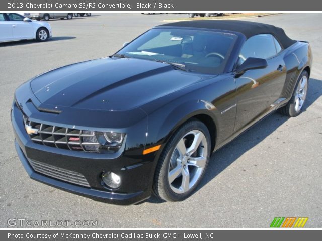 2013 Chevrolet Camaro SS/RS Convertible in Black