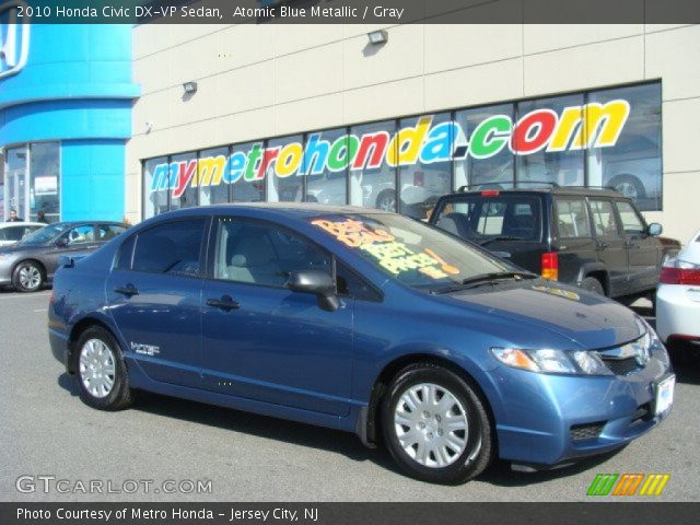 2010 Honda Civic DX-VP Sedan in Atomic Blue Metallic