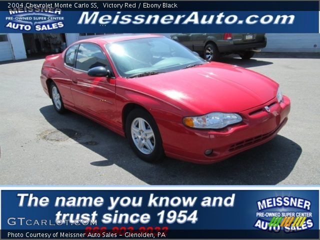 2004 Chevrolet Monte Carlo SS in Victory Red