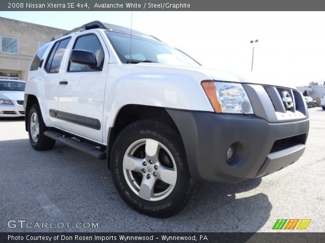 2008 Nissan Xterra SE 4x4 in Avalanche White