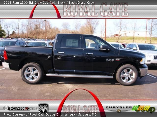 2013 Ram 1500 SLT Crew Cab 4x4 in Black