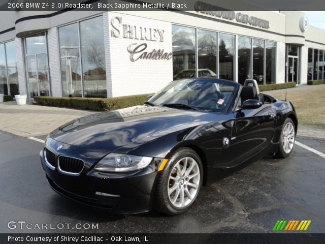 2006 BMW Z4 3.0i Roadster in Black Sapphire Metallic