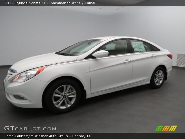 2013 Hyundai Sonata GLS in Shimmering White