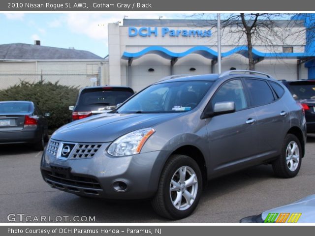 2010 Nissan Rogue SL AWD in Gotham Gray