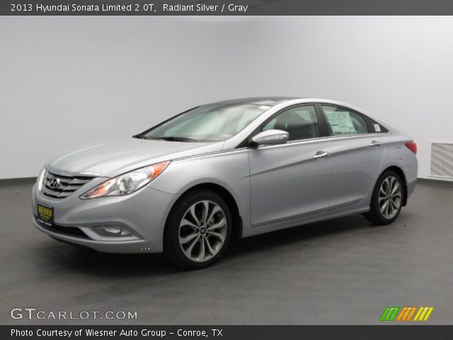 2013 Hyundai Sonata Limited 2.0T in Radiant Silver