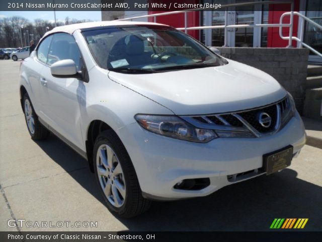 2014 Nissan Murano CrossCabriolet AWD in Pearl White