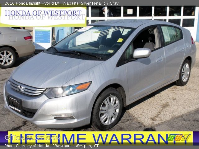 2010 Honda Insight Hybrid LX in Alabaster Silver Metallic