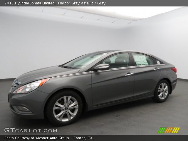 2013 Hyundai Sonata Limited in Harbor Gray Metallic