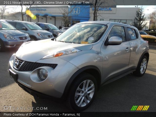 2011 Nissan Juke SV AWD in Chrome Silver