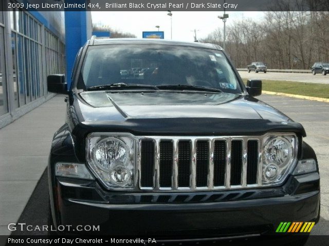 2009 Jeep Liberty Limited 4x4 in Brilliant Black Crystal Pearl