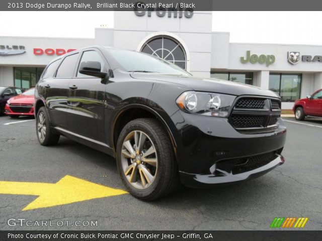 2013 Dodge Durango Rallye in Brilliant Black Crystal Pearl