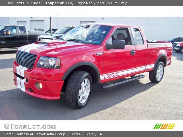 2005 Ford F150 Boss 5.4 SuperCab 4x4 in Bright Red